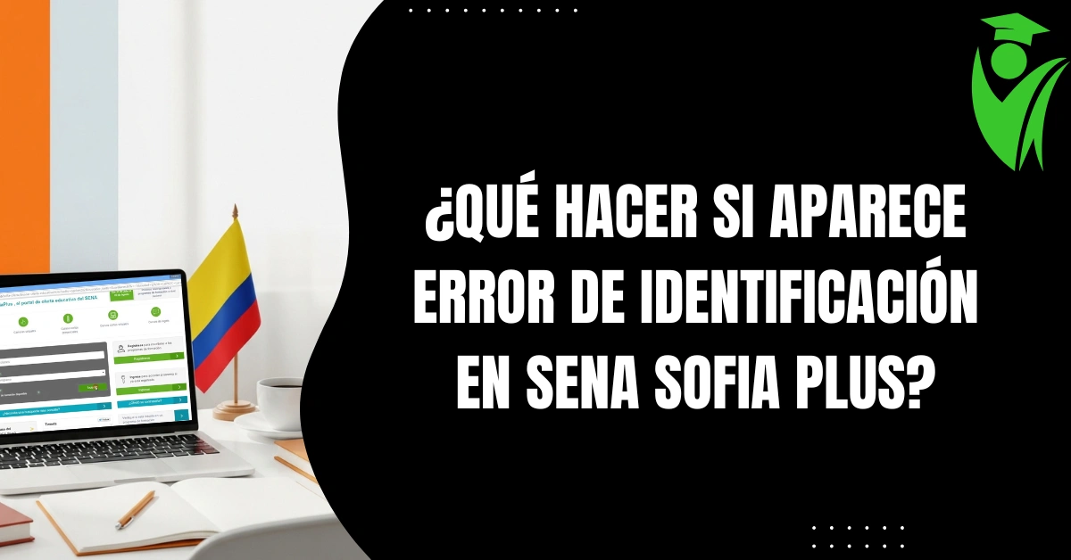 ¿Qué Hacer si Aparece Error de Identificación en SENA SOFIA Plus?