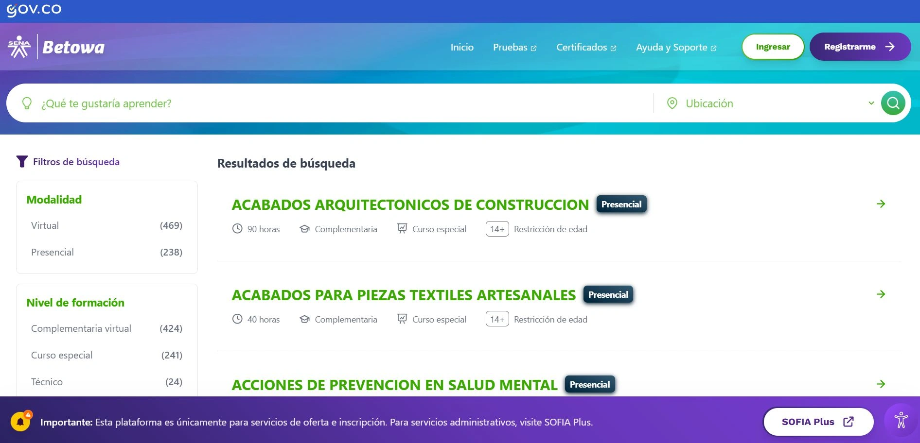sena sofia plus oficial