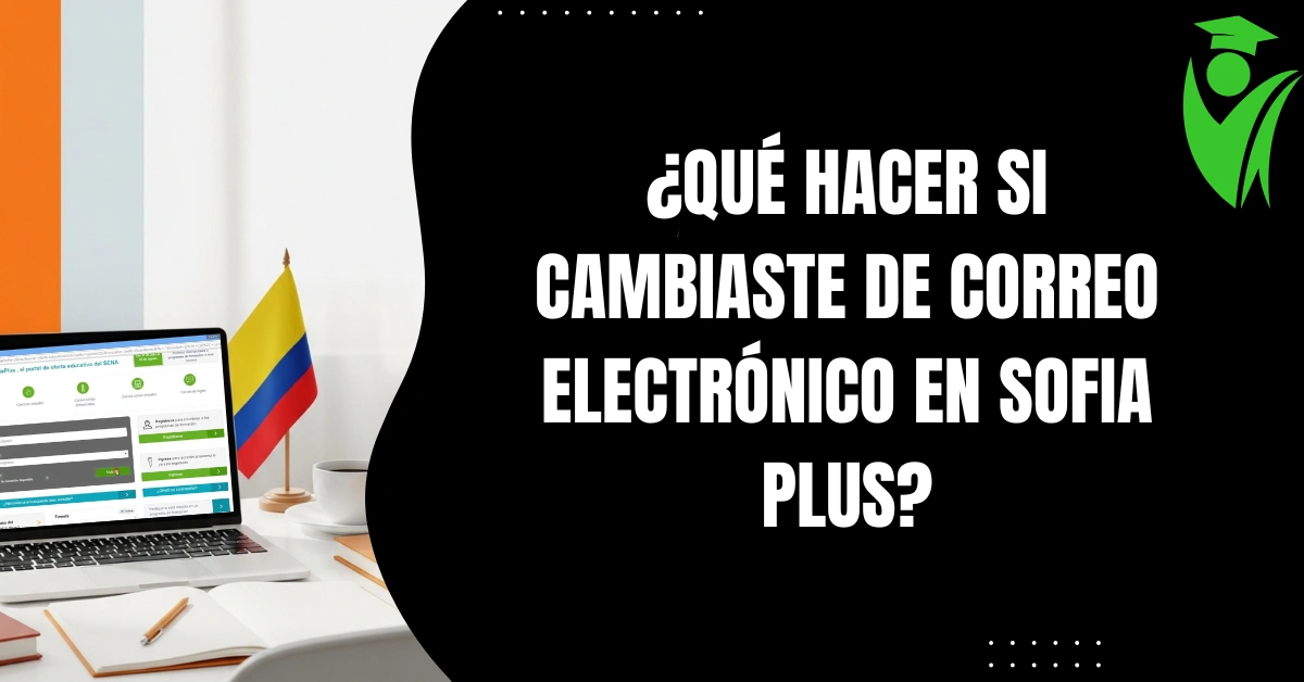 ¿Qué Hacer si Cambiaste de Correo Electrónico en SOFIA Plus?